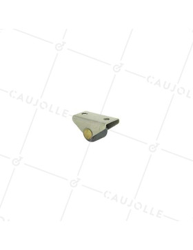 Ruota DI FONDO IN ACCIAIO INOSSIDABILE DIAMETRO 13 MM CARICO 15 KG - S86 13 • Caujolle