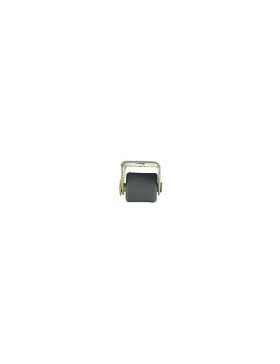 Roulette d’ameublement fixe en inox pour tiroir diamètre 13 mm