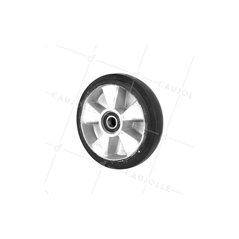 ROUE DE TRANSPALETTE DIAMÈTRE 200 MM CHARGE 450 KG AXE 20MM BILLES - ROUE TRANSPAL 200