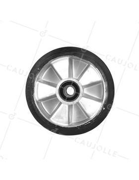 ROUE DE TRANSPALETTE DIAMÈTRE 200 MM CHARGE 450 KG AXE 20MM BILLES - ROUE TRANSPAL 200