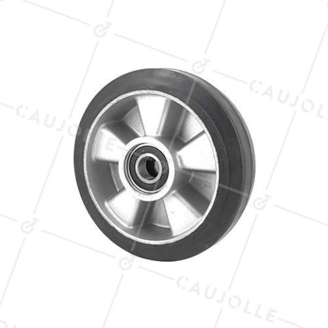 Ruota DI TRANSPALETTE DIAMETRO 180 MM CARICO 400 KG ASSE 20MM SFERE - Ruota TRANSPAL 180 • Caujolle