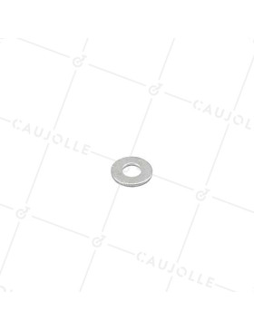 RONDELLE IN ACCIAIO ZINCATO DI 6 MM INTERNO 18 MM ESTERNO 1,5 MM SPESSORE - RDL6 • Caujolle