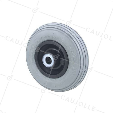 RUEDA PREMIUM INFLADA QUE NO MANCHA PARA CARRITO, DIÁMETRO DE 200 MM, CARGA DE 80 KG, EJE DE 20 MM DE RODILLOS - S3000R20 • Caujolle
