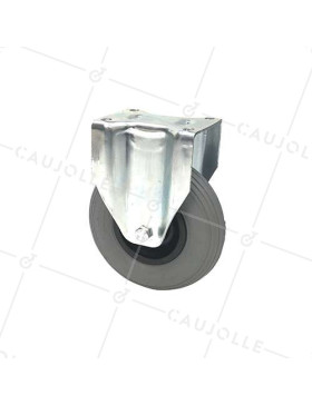 Ruota GONFIABILE FISSO PNEUMATICO RINFORZATO DIAMETRO 200 MM CARICO 80KG - S75 GONF. FISSO • Caujolle
