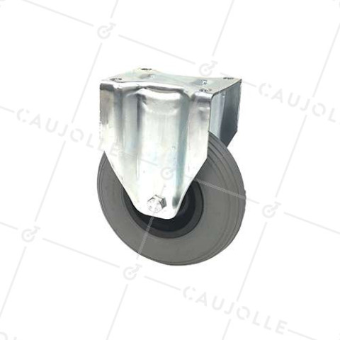 Ruota GONFIABILE FISSO PNEUMATICO RINFORZATO DIAMETRO 200 MM CARICO 80KG - S75 GONF. FISSO • Caujolle