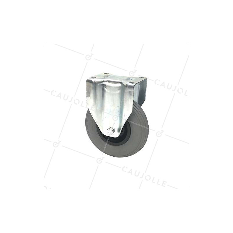 Ruota GONFIABILE FISSA PNEUMATICO RINFORZATO DIAMETRO 200 MM CARICO 80KG - S74 GONF. FISSA