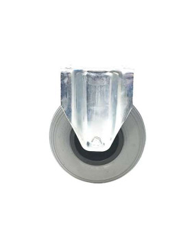 Ruota GONFIABILE FISSA PNEUMATICO RINFORZATO DIAMETRO 200 MM CARICO 80KG - S74 GONF. FISSA