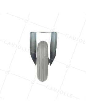 Ruota GONFIABILE FISSA PNEUMATICO RINFORZATO DIAMETRO 200 MM CARICO 80KG - S74 GONF. FISSA