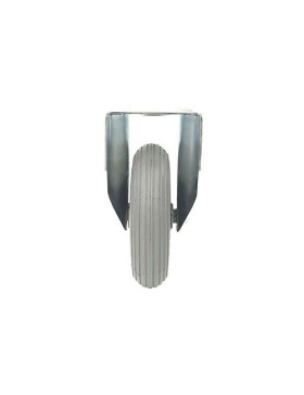 Ruota GONFIABILE FISSA PNEUMATICO RINFORZATO DIAMETRO 200 MM CARICO 80KG - S74 GONF. FISSA