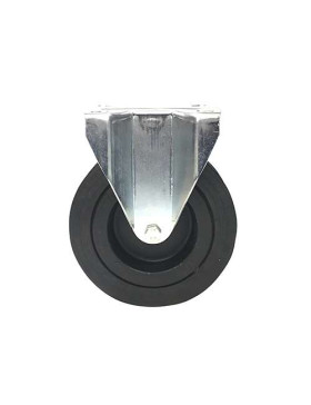 Roulette fixe avec roue large de diamètre 260 mm