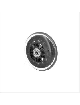 Ruota DI TROTTINETTE DIAMETRO 100 MM CARICO 40 KG ASSE 8 MM • Caujolle