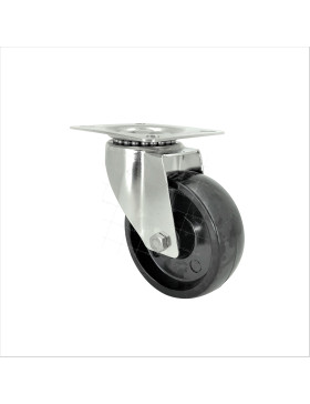 Ruota INOX ALTA TEMPERATURA PIVOTANTE PER FORNO DIAMETRO 100 KG CARICO 150 KG • Caujolle