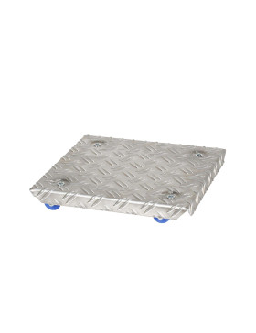 Supporto in alluminio quadrato