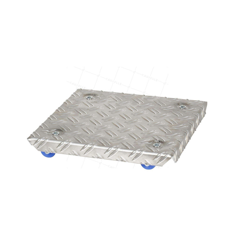 Supporto in alluminio quadrato