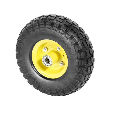 Ruota DI Carrello a mano PRIMEUR INCREVABILE DIAMETRO 260 MM CARICO 100 CHILI ASSE 16 MM (4.10/3.50-4 INC) • Caujolle