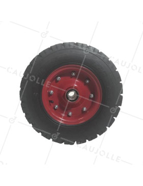 Ruota GONFIATA SUPERCARICA DIAMETRO 414 MM CARICO 600 KG ASSE 30 MM