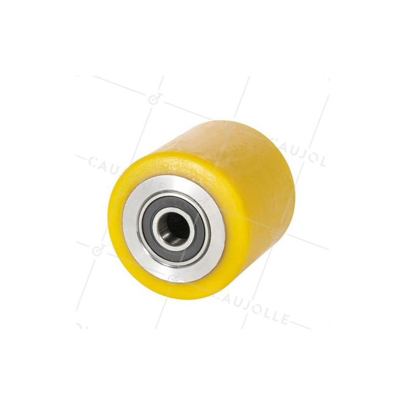Ruota DI TRANSPALLET DIAMETRO 70 MM CARICO 500 KG ASSE 15 MM PALLINE - GTP7070