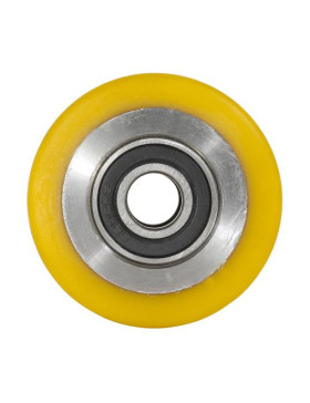 Ruota DI TRANSPALLET DIAMETRO 70 MM CARICO 500 KG ASSE 15 MM PALLINE - GTP7070