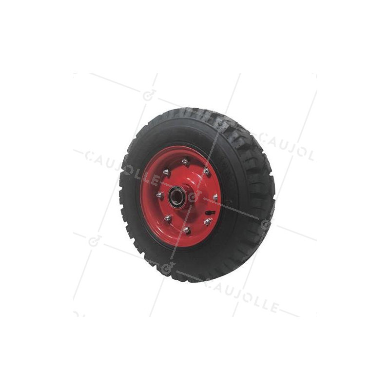 Ruota GONFIATA DI GIROBROYEUR DIAMETRO 414 MM CARICO 600 KG ASSE 30 MM