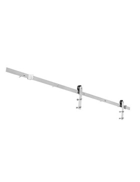 KIT COMPLET EN INOX POUR PORTE COULISSANTE SUSPENDUE DESIGN - KIT INOX SLIDE 70 MM