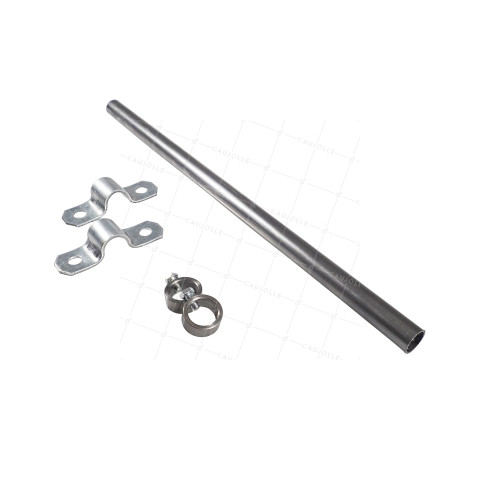 KIT COMPLETO DI RIPARAZIONE PER CARRETTO ASSE 20MM LUNGHEZZA 450 MM • Caujolle
