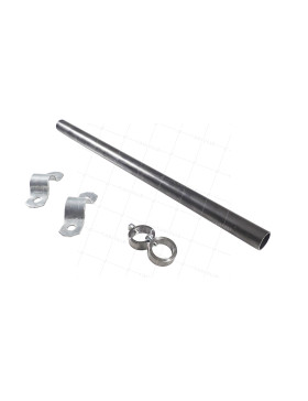 KIT COMPLETO DI RIPARAZIONE PER CARRETTO ASSE 25MM LUNGHEZZA 450 MM • Caujolle