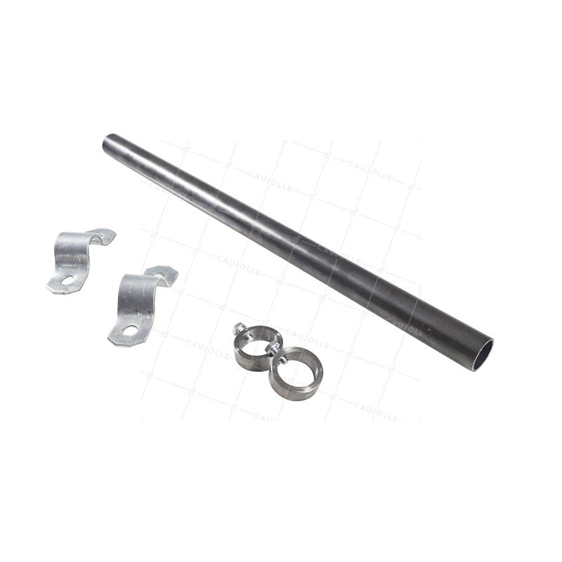 KIT COMPLET DE RÉPARATION POUR BROUETTE AXE 25MM LONGUEUR 450 MM