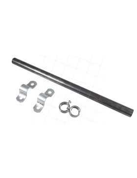 KIT COMPLET DE RÉPARATION POUR BROUETTE AXE 25MM LONGUEUR 450 MM