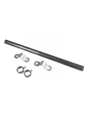KIT COMPLET DE RÉPARATION POUR BROUETTE AXE 25MM LONGUEUR 450 MM