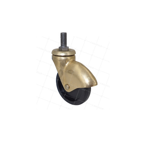 Ruota D'ARREDAMENTO RETRO' PIVOTANTE RODILLO FILETTATO DIAMETRO 50 - S26 50 TF • Caujolle