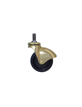 Ruota D'ARREDAMENTO RETRO' PIVOTANTE RODILLO FILETTATO DIAMETRO 50 - S26 50 TF