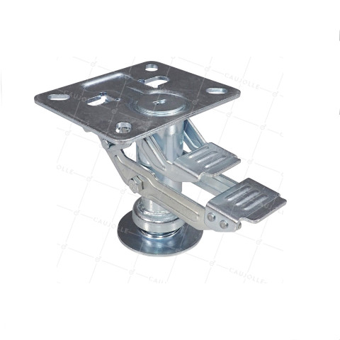 Freni a pedale RETRACTABLE PER Ruota DIAMETRO 125 MM - FOOTELEVATOR 125 • Caujolle