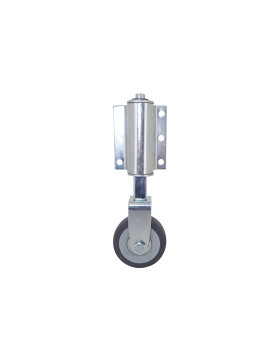 Ruota A MOLLA PER BLOCCAGGIO SCALA DIAMETRO 50 MM FISSO CARICO 9.5KG A 20KG CON 30MM DI ESCURSIONE - STOPROLL 50 F