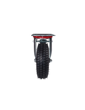 RUEDA GIRATORIA NEUMÁTICA CON FRENO INFLABLE ULTRA REFORZADA CON 260 MM DE DIÁMETRO, CARGA DE 165 KG CON RODAMIENTO DE BOLAS S20