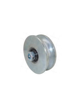 Ruota DI PORTAIL DIAMETRO 120 MM PER RAIL ROTONDO DI 25 MM CARICO 1,6T - GAGR 120/25 • Caujolle