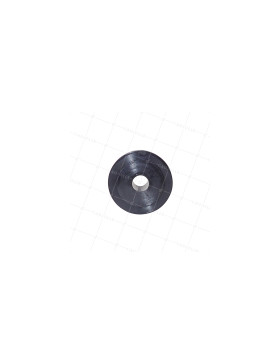 PULLE' IN PLASTICA DI LARGHEZZA DIAMETRO 50 MM ASSE 8 MM CARICO 60 KG PER CAVO DI 12 MM