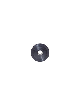 PULLE' IN PLASTICA DI LARGHEZZA DIAMETRO 50 MM ASSE 8 MM CARICO 60 KG PER CAVO DI 12 MM