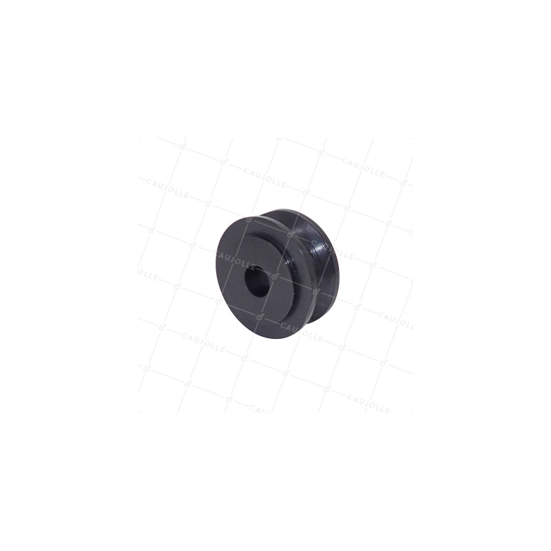 PULLE' IN PLASTICA DI LARGHEZZA DIAMETRO 50 MM ASSE 8 MM CARICO 60 KG PER CAVO DI 12 MM