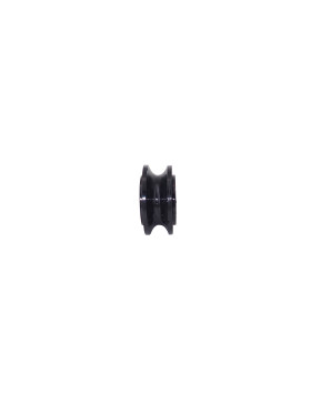 PULLE' IN PLASTICA DI LARGHEZZA DIAMETRO 50 MM ASSE 8 MM CARICO 60 KG PER CAVO DI 12 MM