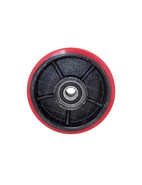 Ruota PER PALETTA BASSA DIAMETRO 160 MM CARICO 300 KG ASSE 20MM SFERE - Ruota TRANSPAL 160 SURB