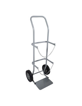 DIABLE PORTE-BOUTEILLE DE GAZ GRIS ANTHRACITE CHARGE 200 KG