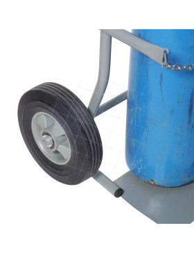 DIABLE PORTE-BOUTEILLE DE GAZ GRIS ANTHRACITE CHARGE 200 KG