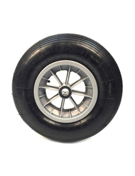 Ruota di carriola GONFIABILE DIAMETRO 400 MM CARICO 150 KG ASSE 20 MM - S1006P R20/74