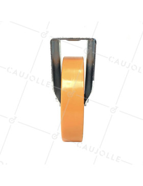 Ruota FISSA POLIURETANO RINFORZATO RIM ALUMINIO DIAMETRO 250 MM CARICO 1000KG - S79AR 250