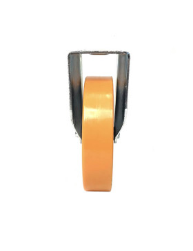 Ruota FISSA POLIURETANO RINFORZATO RIM ALUMINIO DIAMETRO 250 MM CARICO 1000KG - S79AR 250