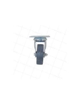 Ruota DI COLLETTIVITÀ IN GOMMA FLESSIBILE NON MACCHIO DIAMETRO 65 MM CARICO 35 KG - S14 65