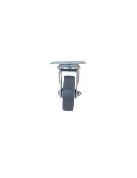 Ruota DI COLLETTIVITÀ IN GOMMA FLESSIBILE NON MACCHIO DIAMETRO 65 MM CARICO 35 KG - S14 65