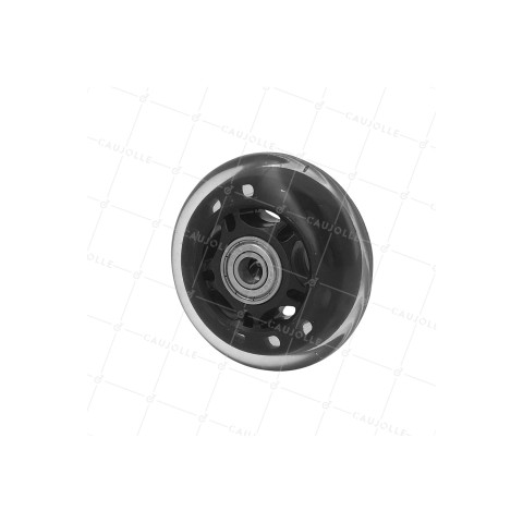 Ruota DI ROLLER DIAMETRO 72 MM CARICO 40 KG ASSE 8 MM • Caujolle