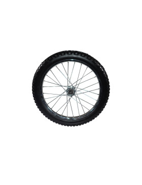 Ruota PER Rimorchio BICI 20'' INDESTRUTTIBILE CON RAGGI IN METALLO DIAMETRO 530MM ASSE 15 MM - S5000T INC