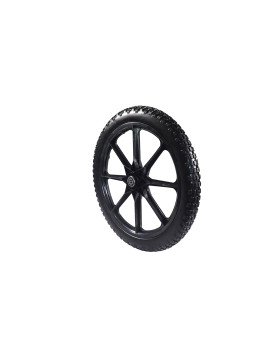 Ruota PER Rimorchio PER BICI 20" INDESTRUCTIBILE CERCHIO IN PLASTICA DIAMETRO 530MM ASSE 15MM - S5000P INC